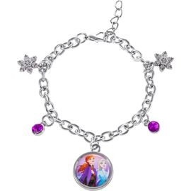 Disney Disney Frozen Charm Bracelet Charm Bracelet with Frozen Charms , 6.5