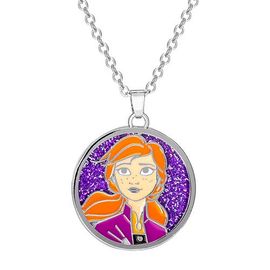 Disney Disney Frozen II Necklace, Frozen Necklace with Anna Pendant Jewelry