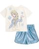 Disney Disney Frozen Queen Elsa 2-Piece T-Shirt and Dolphin Shorts Set - 1