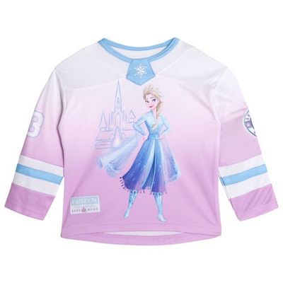 Disney Disney Frozen Queen Elsa Athletic Hockey Jersey