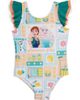 Disney Disney Frozen Sleeveless One Piece Swimwear - 1