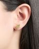 Disney Disney Jewelry Set with Gold-Tone Fashion Necklace and Palm Leaf Stud Earrings - 4