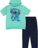 Disney Disney Lilo & Stitch 2-Piece Hooded Tee and Fleece Pants Set - 1