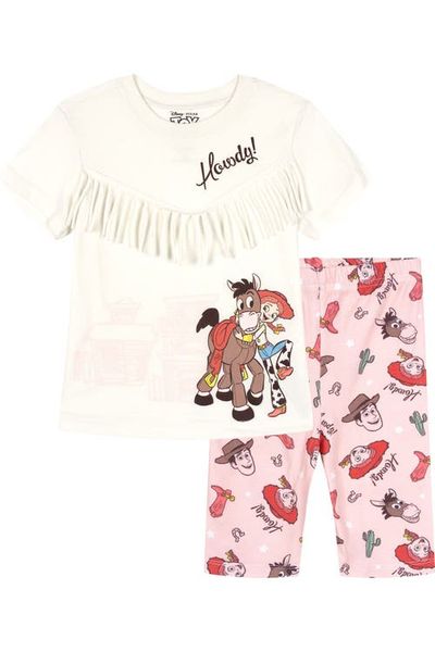 Disney Disney Lilo & Stitch 2-Piece T-Shirt and Bike Shorts Set