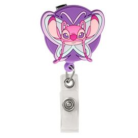Disney Disney Lilo & Stitch Angel Badge Reels Retractable Official License