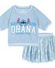 Disney Disney Lilo & Stitch Athletic 2-Piece Tee and Skort Set - 1