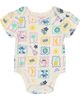 Disney Disney Lilo & Stitch Girls' 5-Pack Short Sleeve Bodysuits - 4