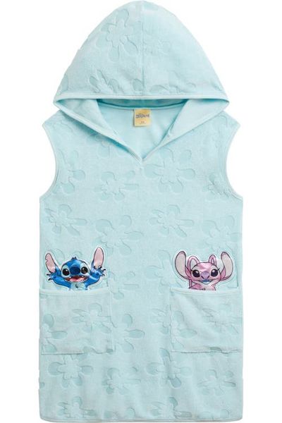 Disney Disney Lilo & Stitch Hooded Swimwear Cover Up (little Kid & Big Kid)