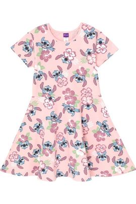 Disney Disney Lilo & Stitch Short Sleeve Skater Dress