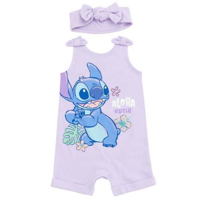 Disney Disney Lilo & Stitch Sleeveless Romper and Headband Set