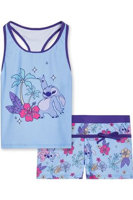 Disney Disney Lilo & Stitch Swimwear 2-Piece Tankini and Swim Shorts Set