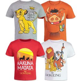 Disney Disney Lion King 4-Pack Short Sleeve T-Shirts