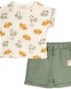 Disney Disney Lion King Simba Baby Boys' French Terry 2-Piece T-Shirt and Shorts Set - 1