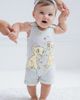 Disney Disney Lion King Simba Baby Girls' 2-Piece Sleeveless Romper and Headband Set - 2