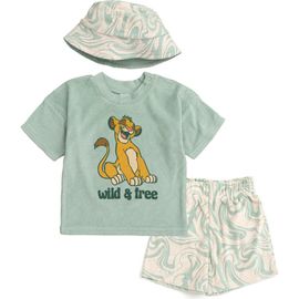 Disney Disney Lion King Simba T-Shirt Shorts and Bucket Hat Set