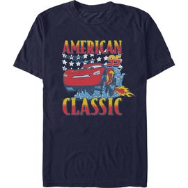 Disney Disney Men's Cars American Classic Kachow Short Sleeve Graphic T-Shirt