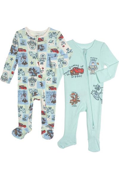 Disney Disney Mickey Mouse 2-Pack Footed One-Piece Sleep N' Play