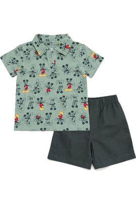 Disney Disney Mickey Mouse 2-Piece Polo and Shorts Set