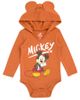 Disney Disney Mickey Mouse 3-Pack Long Sleeve Bodysuits - 2
