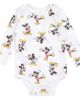 Disney Disney Mickey Mouse 3-Pack Long Sleeve Bodysuits - 4
