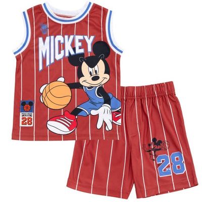 Disney Disney Mickey Mouse Athletic 2-Piece Tank Top and Shorts Set