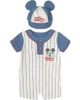 Disney Disney Mickey Mouse Baseball 2-Piece Romper and Hat Set - 1