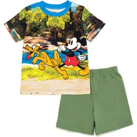 Disney Disney Mickey Mouse Boys' 2-Piece T-Shirt and Shorts Set