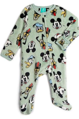 Disney Disney Mickey Mouse Fleece Footed Sleep N' Play