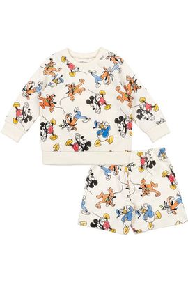 Disney Disney Mickey Mouse French Terry Sweatshirt and Shorts Set