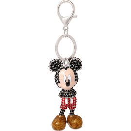 Disney Disney Mickey Mouse Pavé Crystal Bag Charm Keychain, Officially Licensed