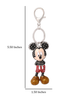 Disney Disney Mickey Mouse Pavé Crystal Bag Charm Keychain, Officially Licensed - 5