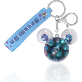 Disney Disney Mickey Mouse Shaped Liquid Keychain