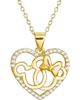 Disney Disney Minnie and Mickey Mouse Necklace, Cubic Zirconia - 1