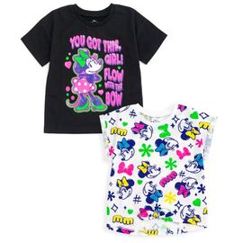 Disney Disney Minnie Mouse 2-Pack Short Sleeve T-Shirts