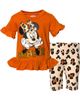 Disney Disney Minnie Mouse 2-Piece Short Sleeve T-Shirt and Bike Shorts Set - 1