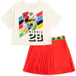 Disney Disney Minnie Mouse 2-Piece T-Shirt and Skort Set