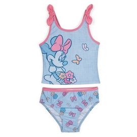 Disney Disney Minnie Mouse 2-Piece Tankini Top and Bikini Bottom Swim Set UPF 50+