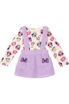 Disney Disney Minnie Mouse 2-Piece Tee and Suspender Skirt Set