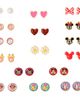 Disney Disney Minnie Mouse & Friends Stud Earrings, Pack of 16 Pairs - 1