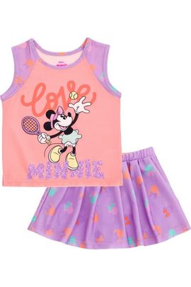 Disney Disney Minnie Mouse Athletic 2-Piece Tank Top and Skort Set