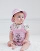 Disney Disney Minnie Mouse Bubble Shortall Tee and Hat Set - 2