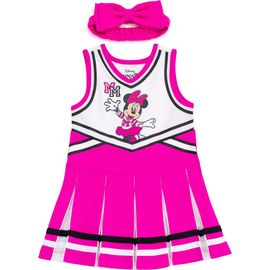 Disney Disney Minnie Mouse Cheerleader Dress and Headband Set