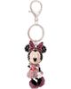 Disney Disney Minnie Mouse Crystal Keychain, Pink Bow & Dress, Silver‑Tone - 1