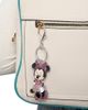 Disney Disney Minnie Mouse Crystal Keychain, Pink Bow & Dress, Silver‑Tone - 2