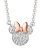 Disney Disney Minnie Mouse Cubic Zirconia Pendant Necklace, 16+2" - 1