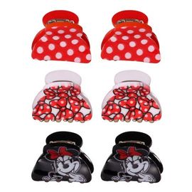 Disney Disney Minnie Mouse Hair Clips Claw Small 6-Piece Set Official License