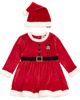 Disney Disney Minnie Mouse Holiday Velour Dress and Hat Set - 1