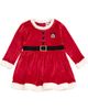 Disney Disney Minnie Mouse Holiday Velour Dress and Hat Set - 4