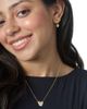 Disney Disney Minnie Mouse Necklace for Women, Glitter Paper Minnie Pendant - 2