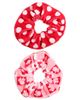 Disney Disney Minnie Mouse Scrunchies 2-Piece Set Official License, Spa Towel Hair Ties - 1